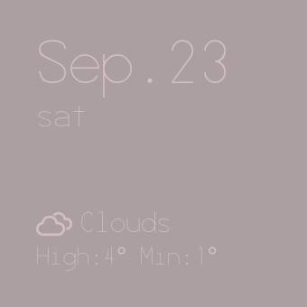 シンプルWeather Widget ideas[y4sq1xqgX5Kx0NLhdnck]