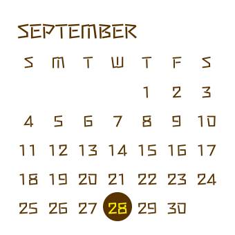 mine3Calendario Idee widget[SG4VwWcsScqrfq164SlZ]