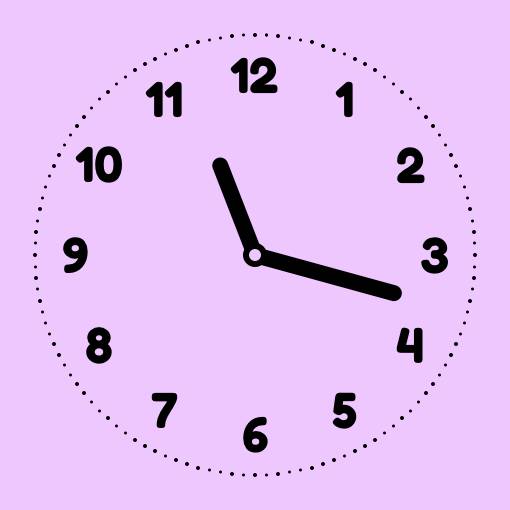 Horloge Idées de widgets[waNcyw4zH48n5onLIKb7]