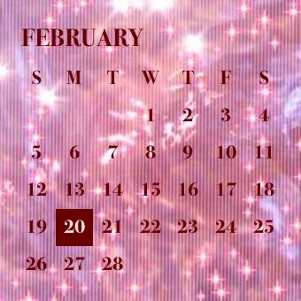 Pink neon widget Kalendar Ideje za widgete[n6shsDNwaBLKSbJkIfj2]