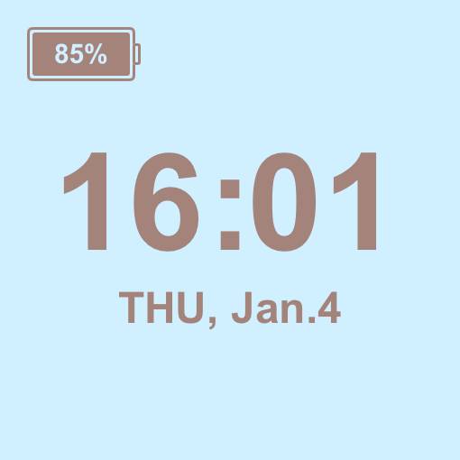 Time Widget ideas[03WxZdtgTMnkMmrJUUxM]