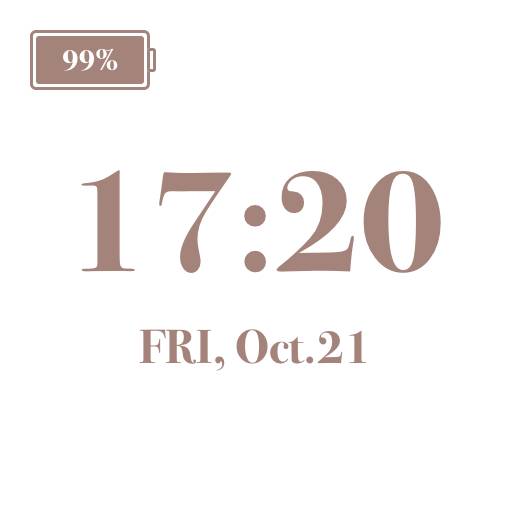 Time Widget ideas[Rt8Fi5UkUGs9Fijw4y2D]