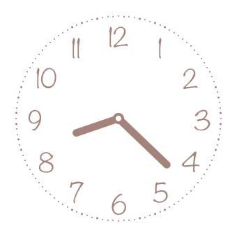 Clock Widget ideas[yzRYVdNnp9jUY4wUpkMK]