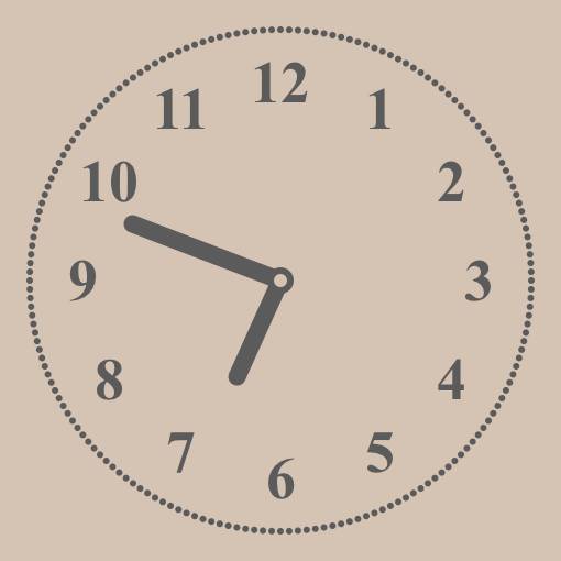 clock ساعت ایده های ویجت[IQKUIrfhODXGT2R5uNt7]