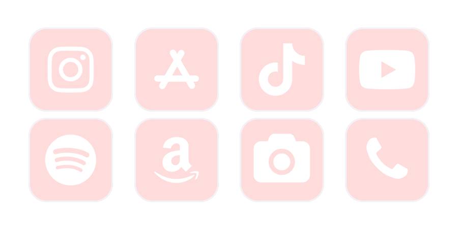 Pastel Pink Пакет значків додатків[Dzguo4VF2Mvo3jq7SdFm]
