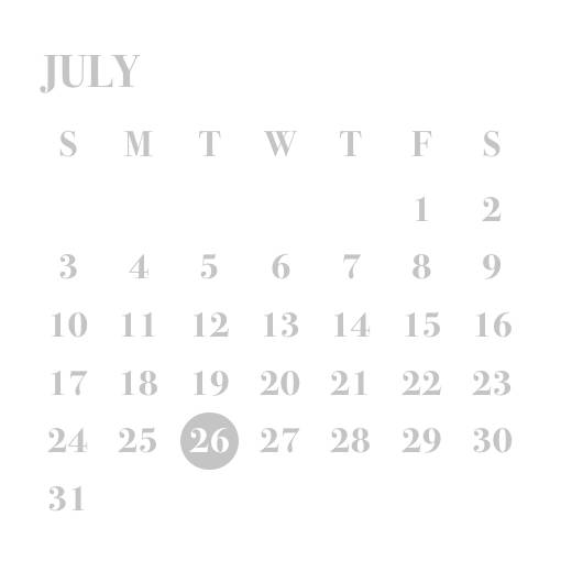 シンプルグレーカレンダー Kalendář Nápady na widgety[kqhCTlk51VBd8z7KAAL4]