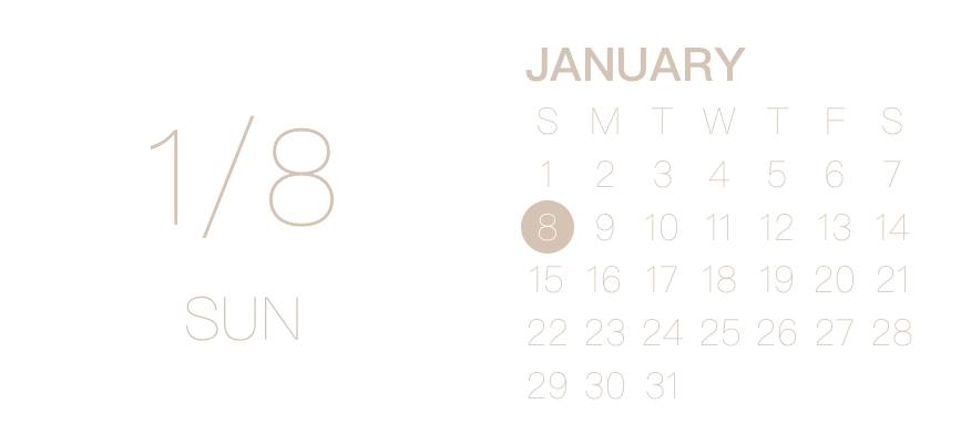 シンプルカレンダー Ημερολόγιο Ιδέες για widget[K0j1T5fYMQHNiOlini7y]