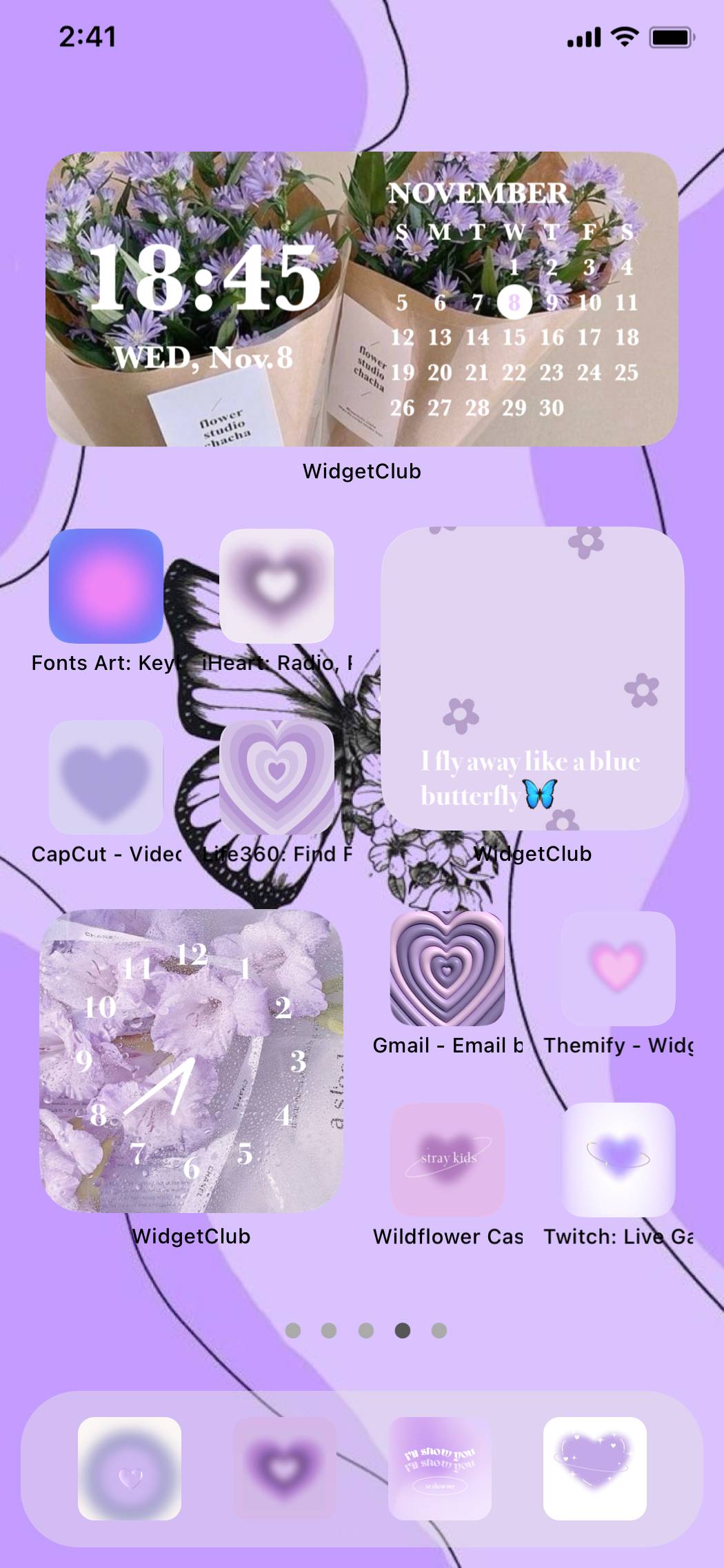 ФиолетовыйИдеи домашнего экрана[TUwsqxfrRPGI8og4BI4O]