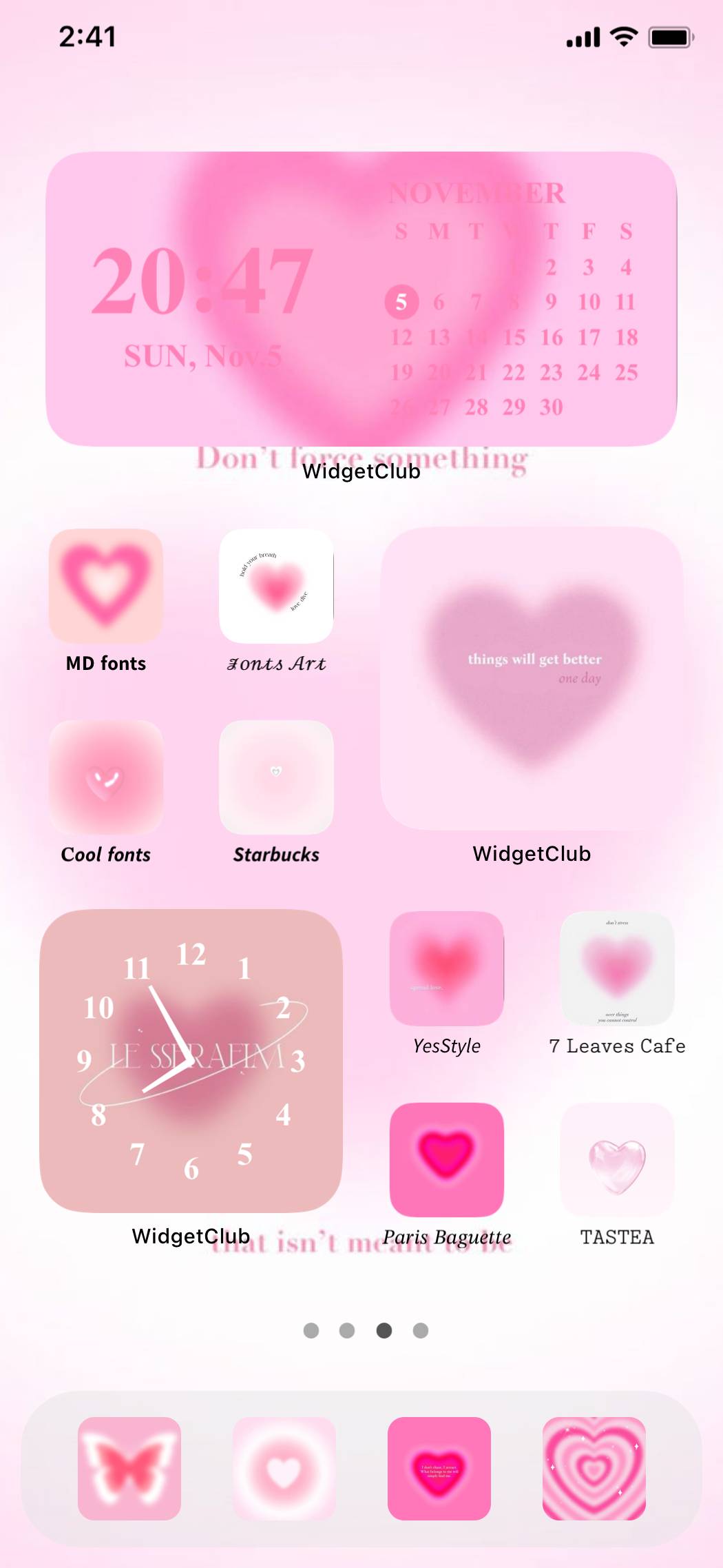 Pink auraHome Screen ideas[BVXiOpNZSrjUNyC7EJ7N]