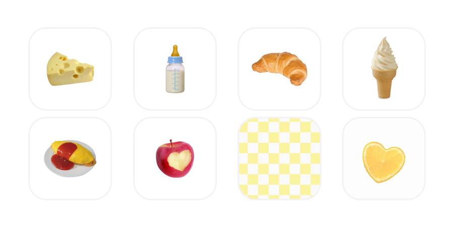 Pastel Yellow App Icon Pack