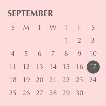 Calendario Idee widget[Gf4rW51iyFVZXBKVHvZE]