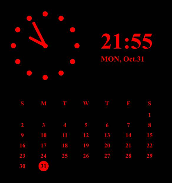 カレンダー Clock Widget ideas[TCIyoJO7xYBGLF30TE2n]