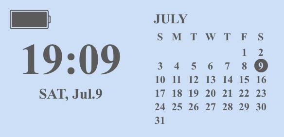 時間と日付 Calendario Idee widget[scBPdmqCD6KQAv9GchMi]