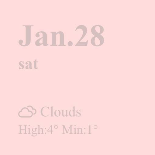 Pastel pink Počasí Nápady na widgety[7ydHZbdFBIedngTZP6We]