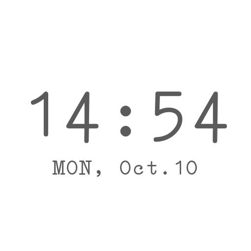 Time Widget ideas[jKGKmOn8rmEQ3MrdwET3]