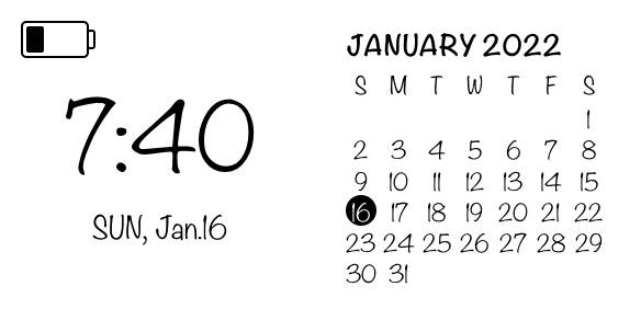 時刻 Kalender Widget-ideeën[vBn7K7caNtVixfwjuDWs]
