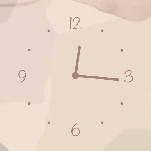 Clock Horloge Idées de widgets[220f9Gv6hixD52cK1mZ3]