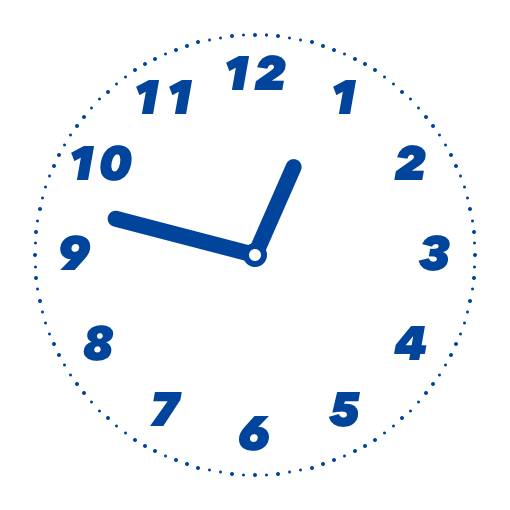 シンプル時計 Clock Widget ideas[61IYh5fjbCICIsYSStho]