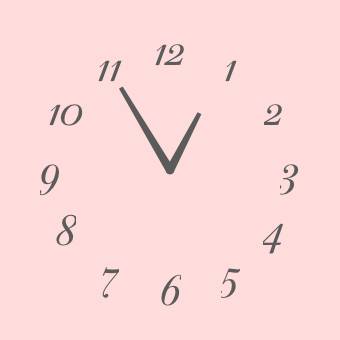rosa Clock Widget ideas[5JPWuOWOfrIvJdBZErAE]