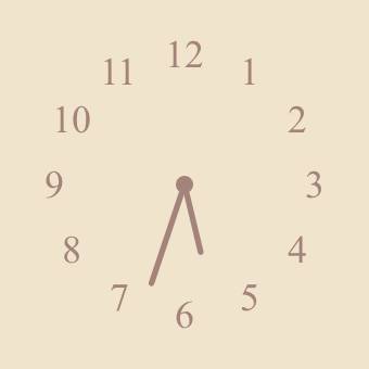 Clock Widget ideas[Kzxp5nXeoJdXz6zKAmHT]