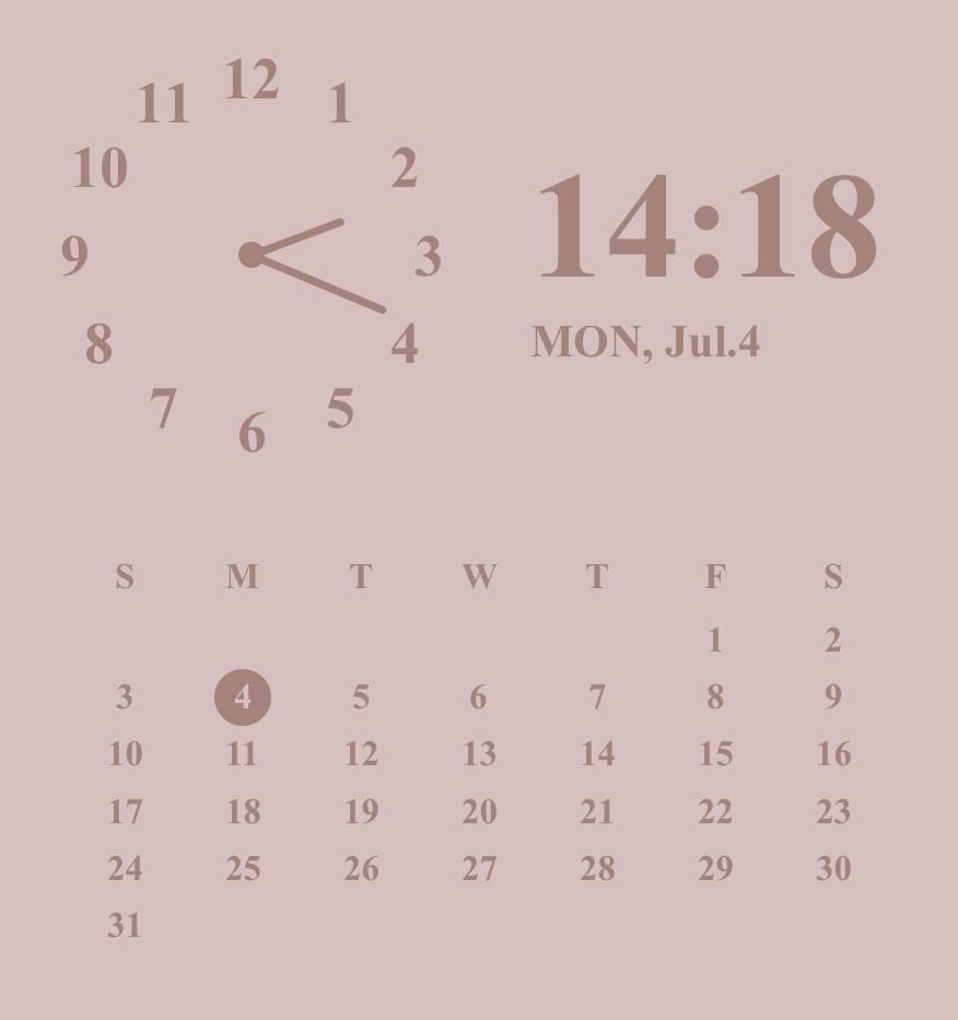 calendar Reloj Ideas de widgets[eWhyzoDgEeZqkG0REpyG]