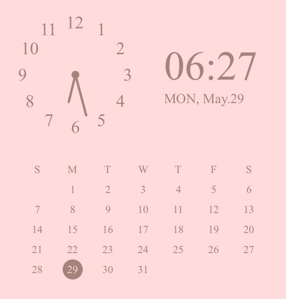 Horloge Idées de widgets[templates_8dUVmgBD8WXIM78LO2z5_769A9E5C-B688-4072-9AC9-16AC7300732C]