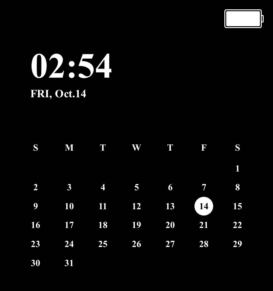 Calendario Ideas de widgets[dAWjB7GXrIDGzMeyUC2N]