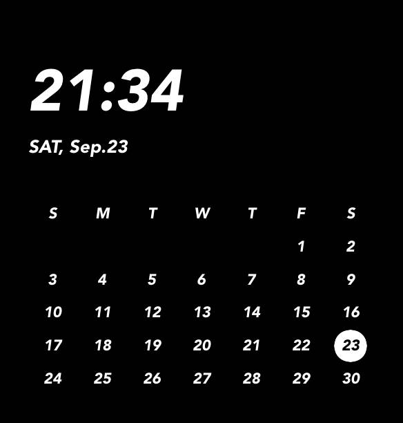 カレンダーCalendario Idee widget[Pqp7Xye98rrFb2JZVdws]