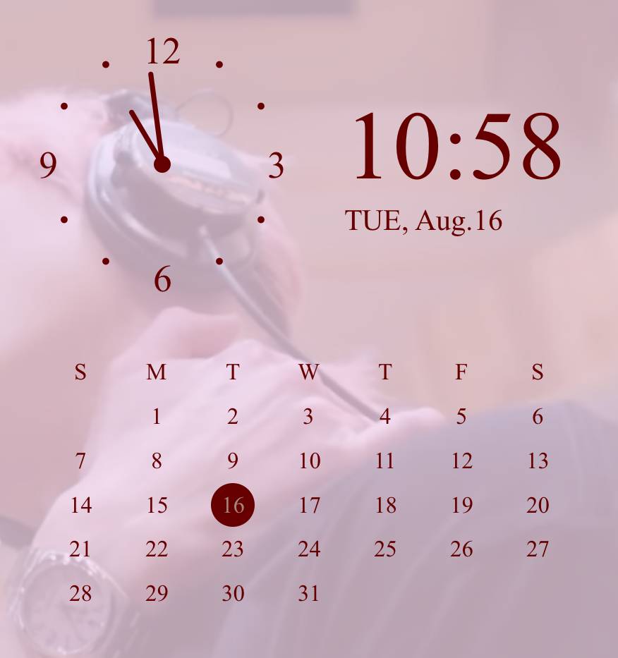 Reloj Ideas de widgets[LEAY4DeE9udX89eQRPiU]