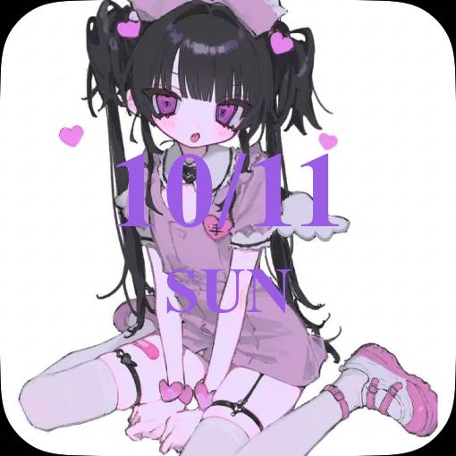 Purple Date Widget ideas[CUdBnzlSqHsJtaMs1sXX]