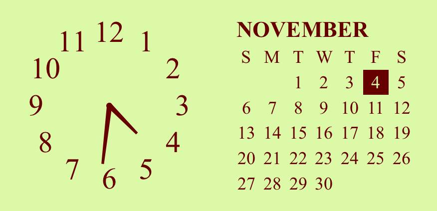 カレンダー Horloge Idées de widgets[N3teNaqpPnzlEZtARSfW]