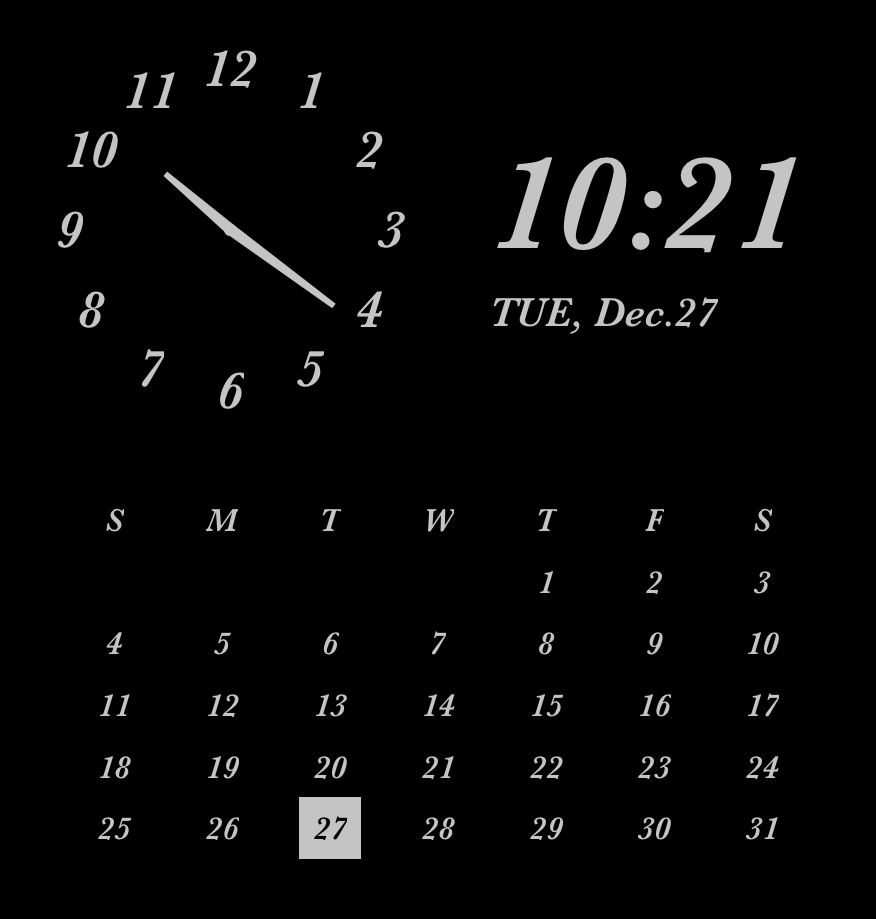 🕊️ Clock Widget [EgefuUL6YCUjPHE0Q7uA] for iPhone & Android by ...