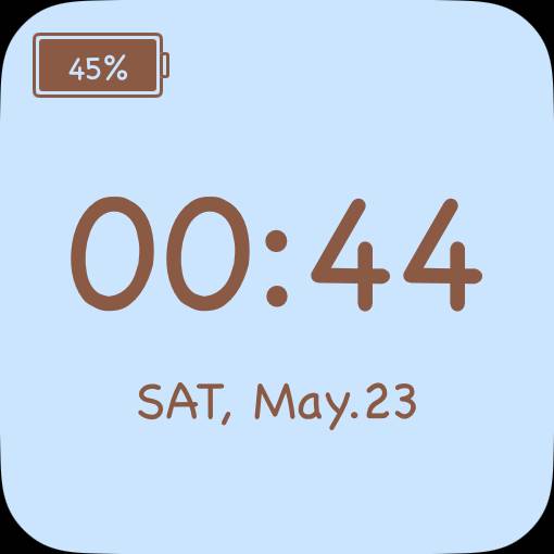 Time Widget ideas[qgA6HExMmjaQuipDykBW]