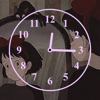 魔女 Reloj Ideas de widgets[XdnymzqwkaNl73NXGaJw]