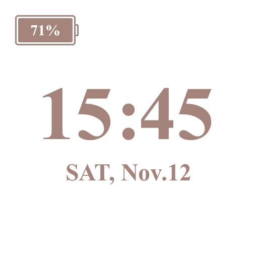 Time Widget ideas[68b5GIUziHRPk8aegCrs]