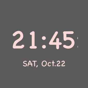 時間 Time Widget ideas[cjYKdWig0dFvJfTZOc9D]