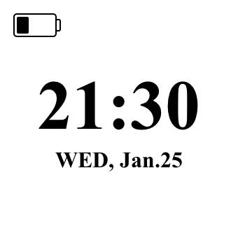 Time Hora Ideas de widgets[mDLBNjfljllQkuaXQora]