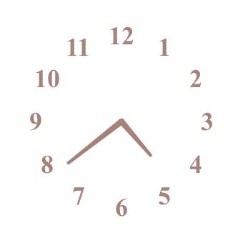 Clock Widget ideas[N25HAzeb0TX3dSs6JKR3]