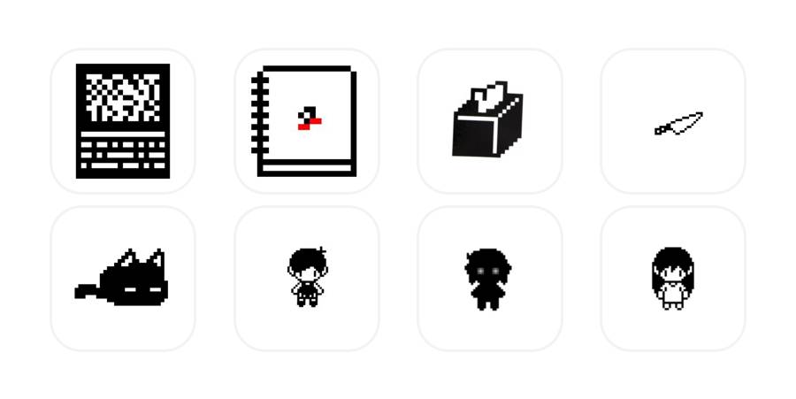 omoriPack d'icônes d'application[URYZeFIf15eUEhrdiJYv]