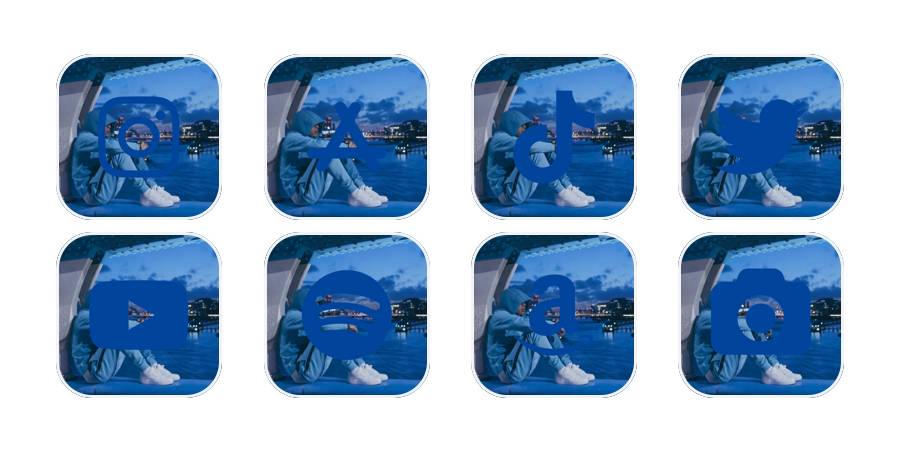 Blue Paquete de iconos de aplicaciones[9cN4IqPFDUcH2w2Y4p1s]