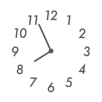 Clock Widget ideas[N9d8hux21SQv7nqpSaIG]