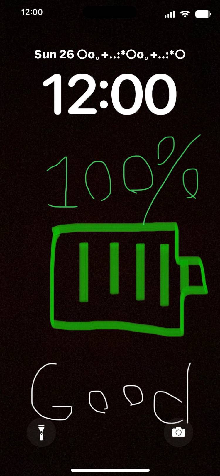 100 %的電量 Kilit ekranı[xNbKyATglxx1ahU4FDtW]
