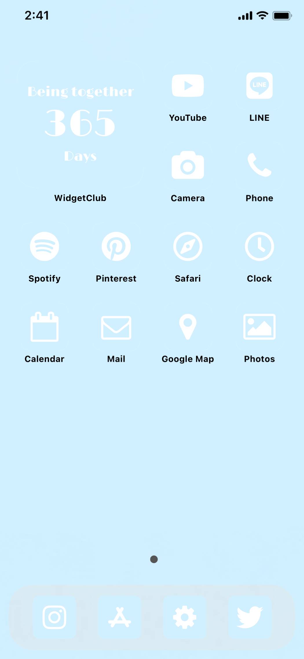❤︎light blue❤︎Home Screen ideas[IHP0KIOzQp16SB1mnsTG]