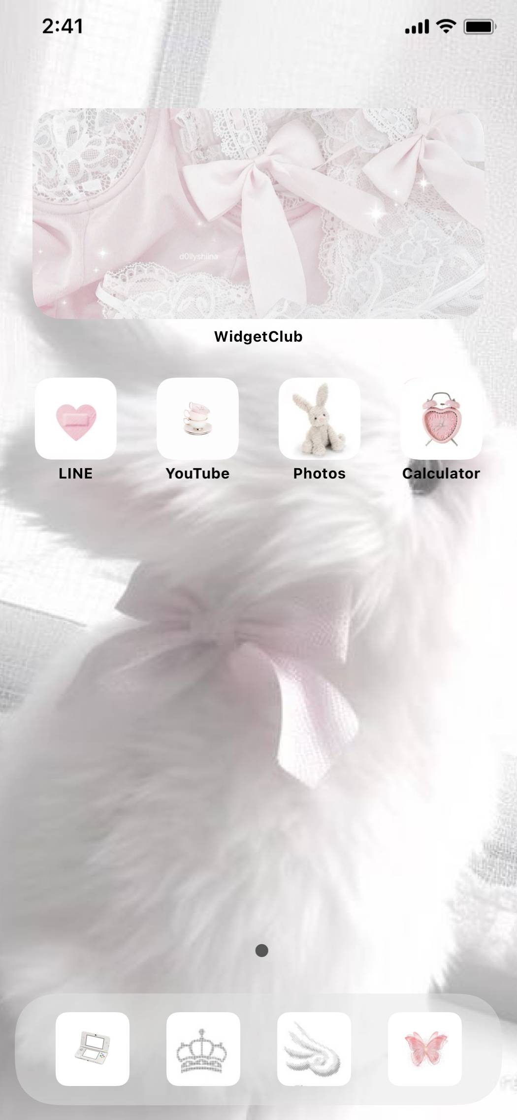 ❤︎ pink & white ❤︎Home Screen ideas[dfrh5dW84lDAsb3MBb0h]