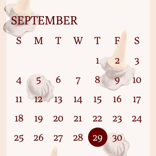 calendar カレンダー ウィジェット[LuA2kZunlCmdMYH6MW9K]