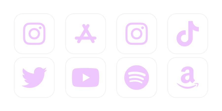 lavender hime חבילת אייקונים של אפליקציה[HJR1hX8DinNASyzkKXPY]