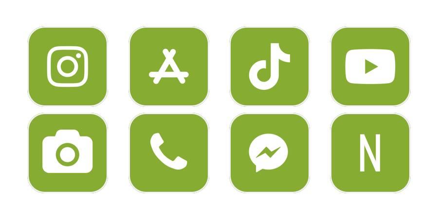 iconos verdesחבילת אייקונים של אפליקציה[U8E6NeUSzPNHI90kOx8c]