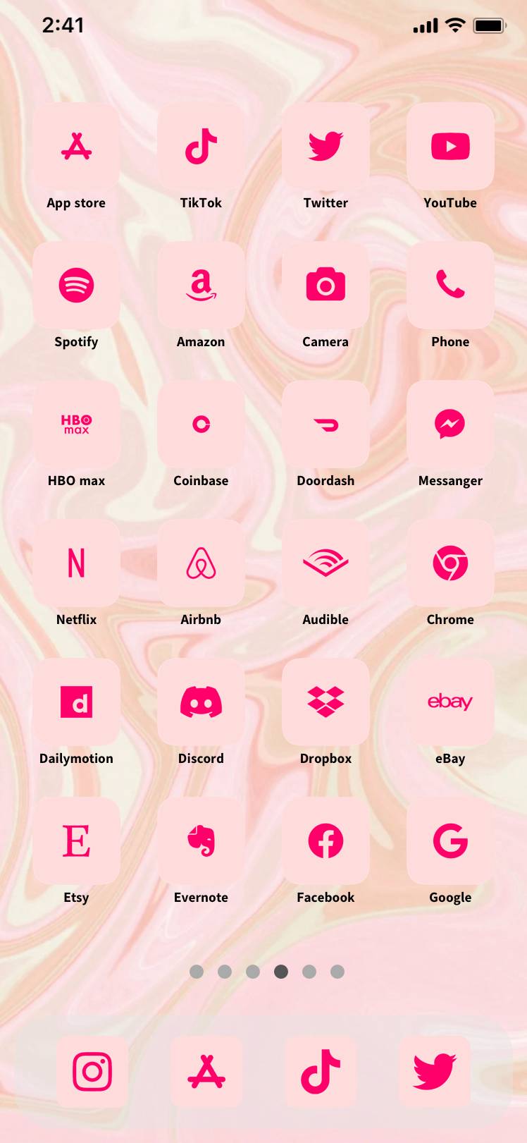 cute pink homescreenIdées d'écran d'accueil[nIyBkt3149IIjdguLsxD]