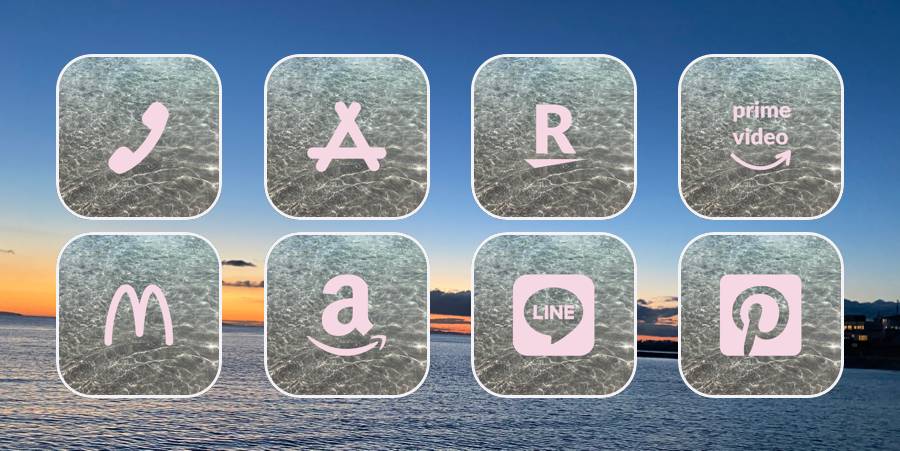 Sea App Icon Pack