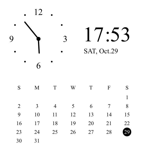 Clock Widget ideas[U0dingm8y9a6hi1O5jxn]